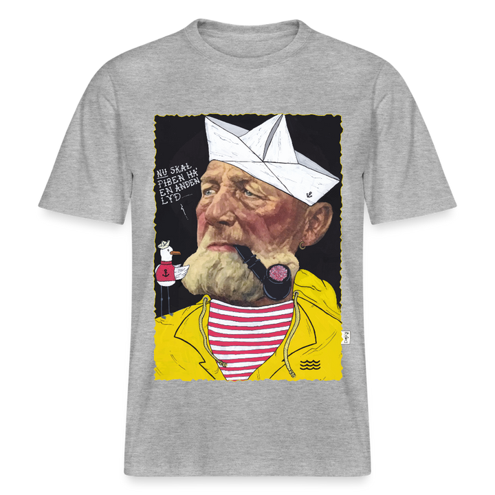 Styrmand Karlsen - Unisex T-shirt - grå meleret