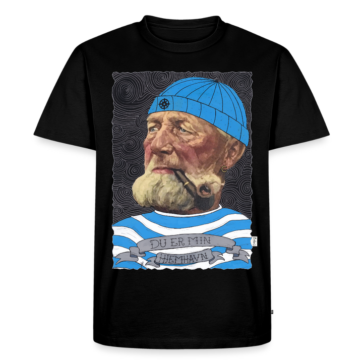 Poul Sømand - Premium Herre T-shirt - sort