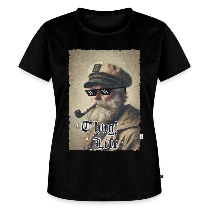 Leif Lurendrejer - Premium Dame T-shirt - sort