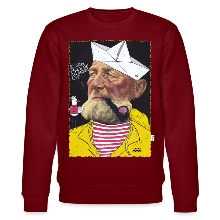 Styrmand Karlsen - Kraftig Unisex Sweatshirt - burgunder-rød