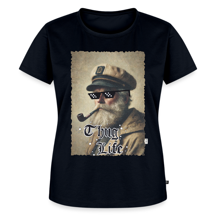 Leif Lurendrejer - Premium Dame T-shirt - navy
