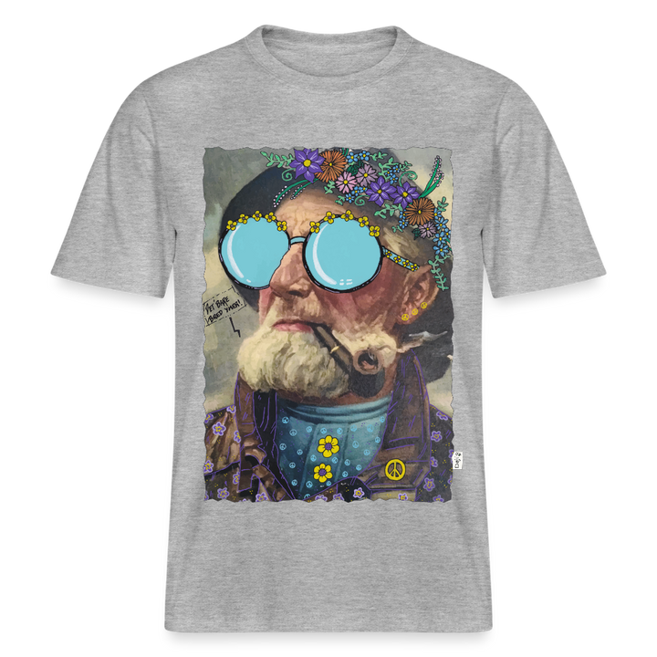 Hippie Hans - Unisex T-shirt - grå meleret