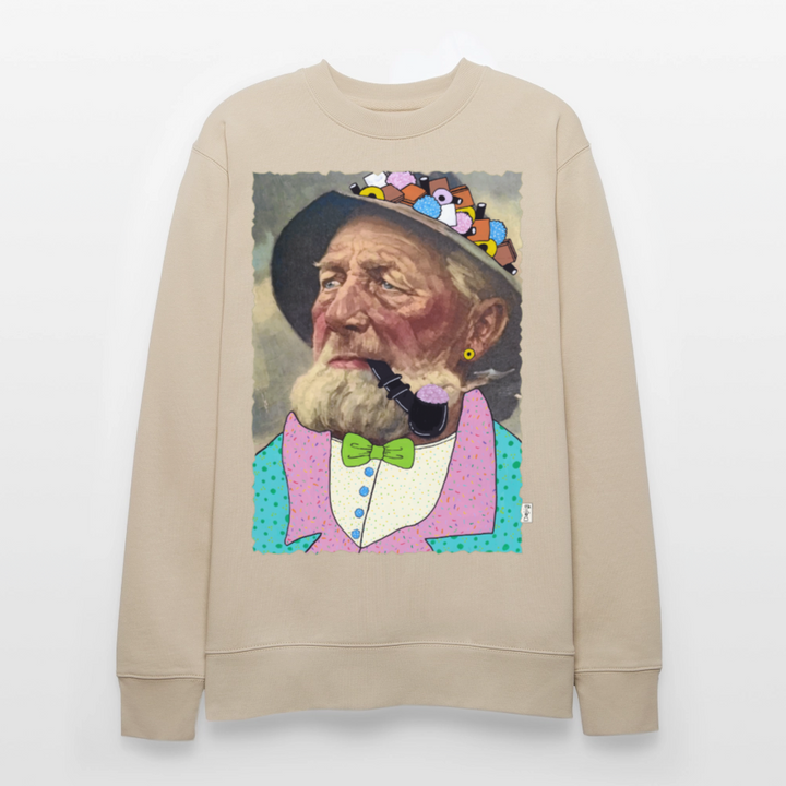 Krymmel Kaj - Kraftig Unisex Sweatshirt - beige