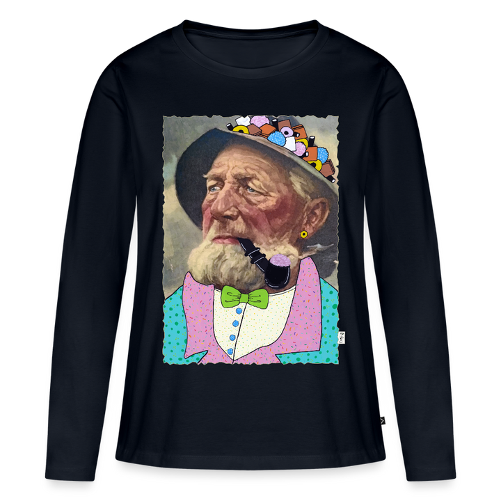 Krymmel Kaj - Dame Langærmet Trøje - navy