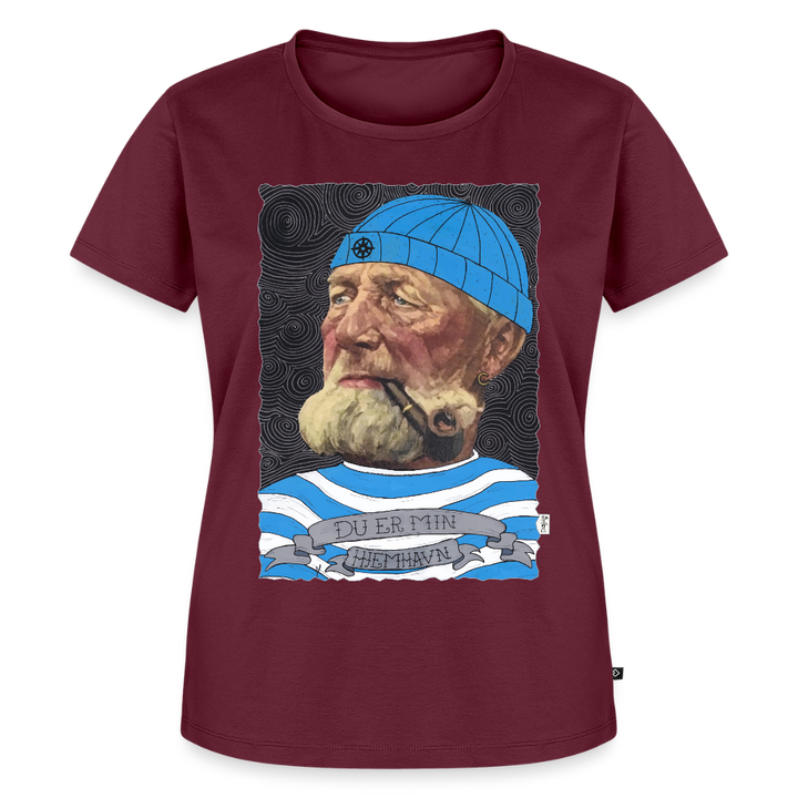 Poul Sømand - Premium Dame T-shirt - vinrød