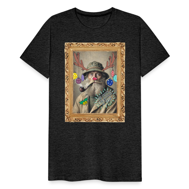 Rudolf Hjort - Premium Herre T-shirt - charcoal