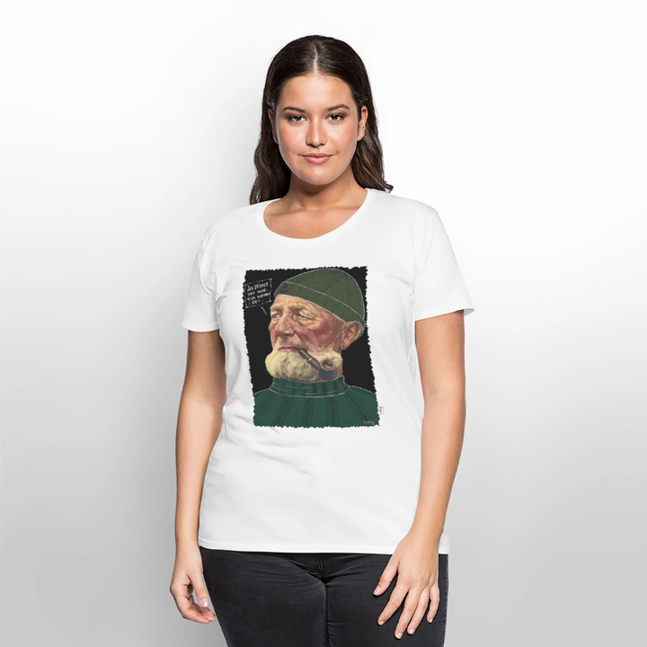 Anker Bådsmand - Premium Dame T-shirt - hvid