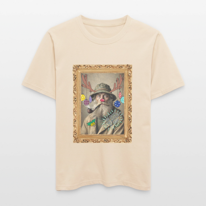 Rudolf Hjort - Unisex T-shirt - hvid grå