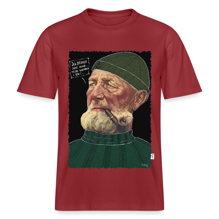Anker Bådsmand - Unisex T-shirt - jordrød