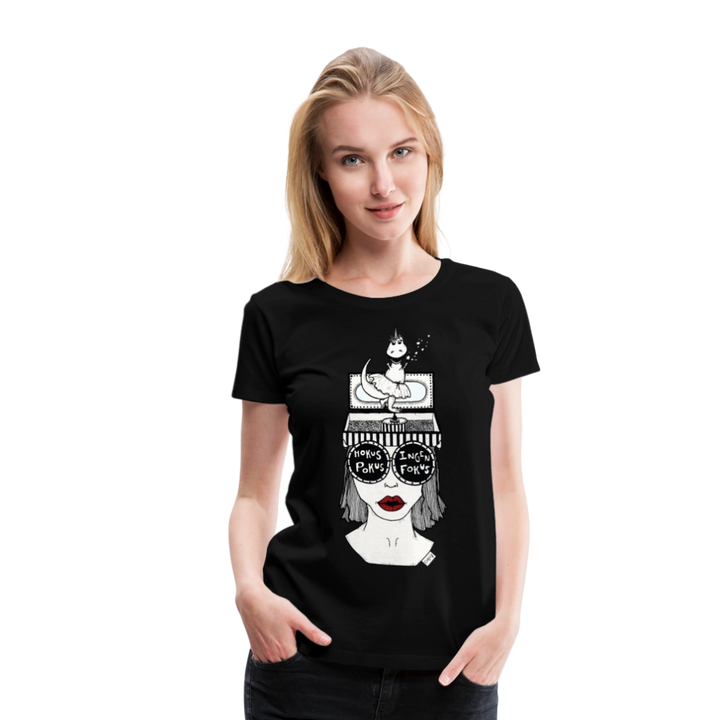 ADHD Hokus Pokus Sofie Dame T-shirt - sort