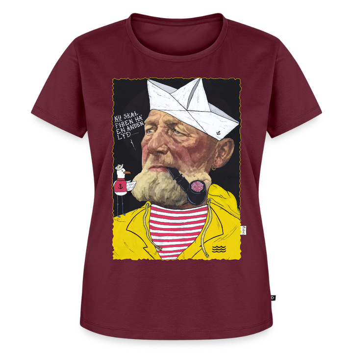 Styrmand Karlsen - Premium Dame T-shirt - vinrød