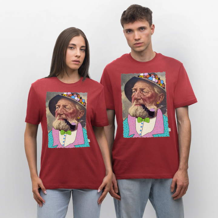 Krymmel Kaj - Unisex T-shirt - jordrød