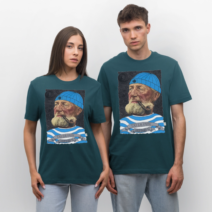 Poul Sømand - Unisex T-shirt - mørk petrol