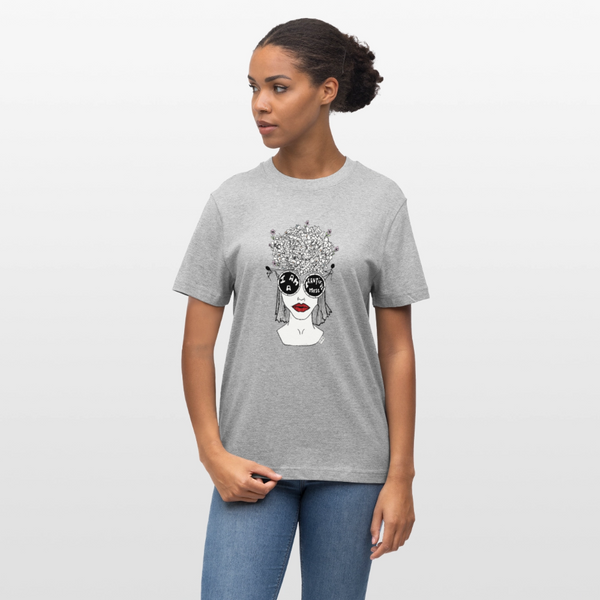 ADHD Beautiful Mess Unisex T-shirt - grå meleret
