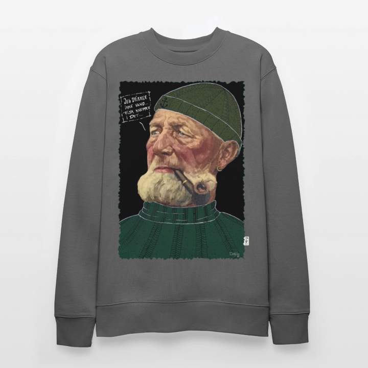 Anker Bådsmand - Kraftig Unisex Sweatshirt - charcoal