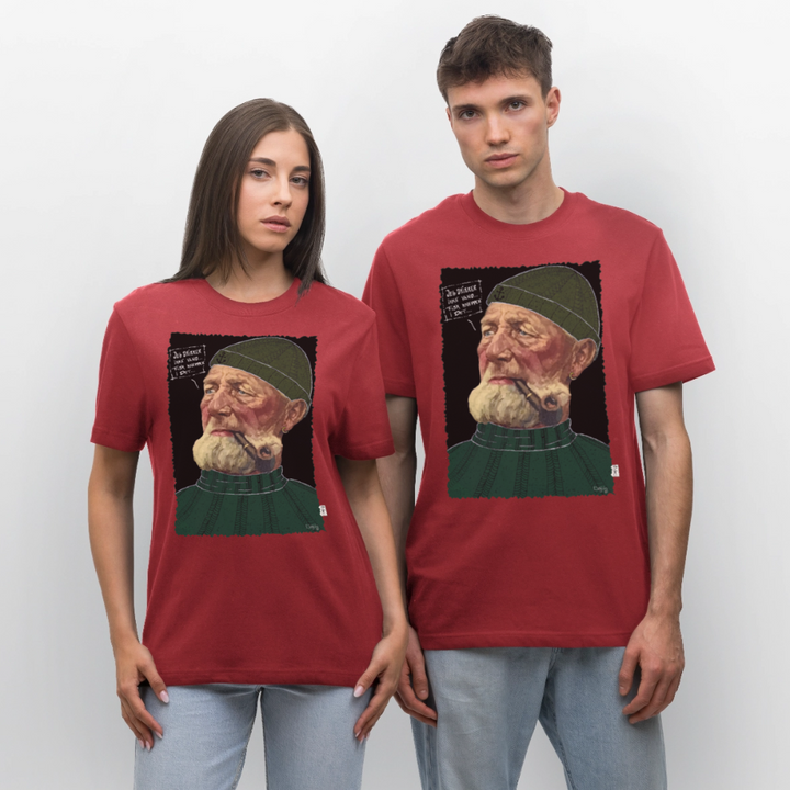 Anker Bådsmand - Unisex T-shirt - jordrød