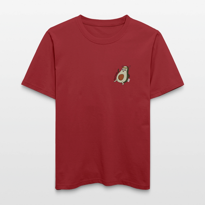 AvoCardio - Unisex T-shirt - jordrød