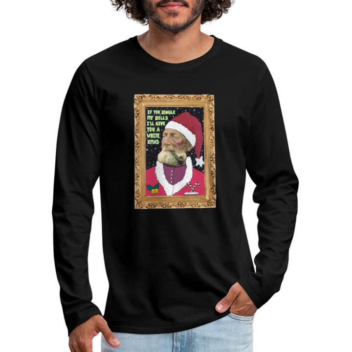 Klaus Santa - Herre Langærmet Trøje - sort