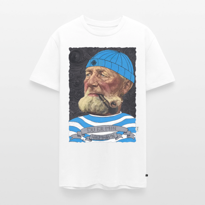 Poul Sømand - Premium Herre T-shirt - hvid