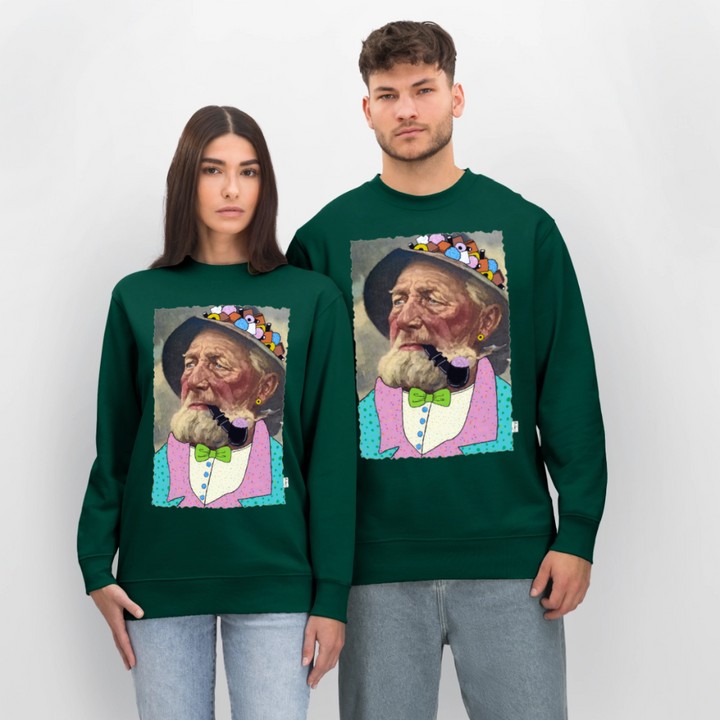 Krymmel Kaj - Kraftig Unisex Sweatshirt - skovgrøn