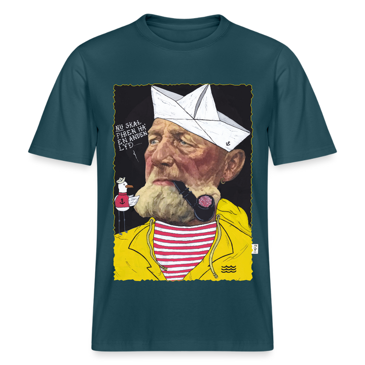 Styrmand Karlsen - Unisex T-shirt - mørk petrol