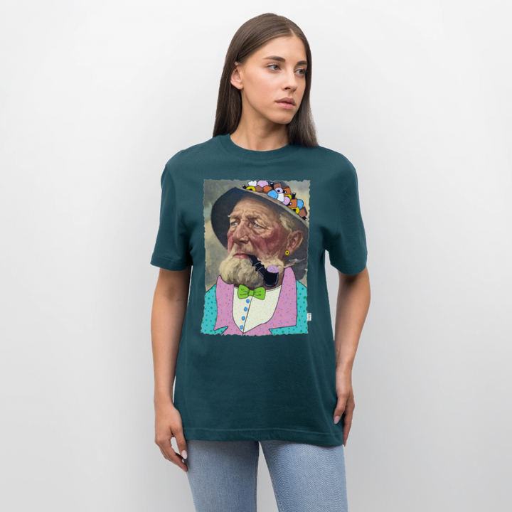 Krymmel Kaj - Unisex T-shirt - mørk petrol