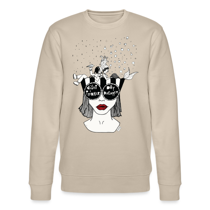 ADHD Day Dreamer, Night Thinker - Unisex Sweatshirt - beige