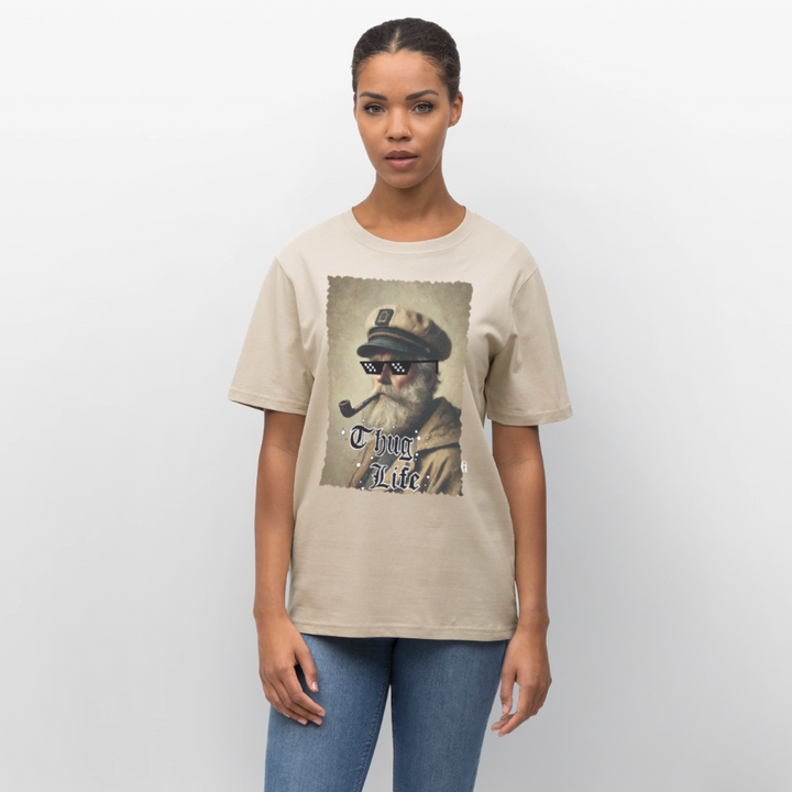 Leif Lurendrejer - Unisex T-shirt - hvid grå