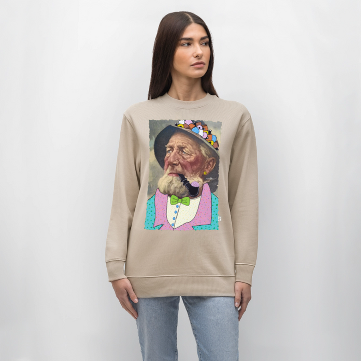 Krymmel Kaj - Kraftig Unisex Sweatshirt - beige