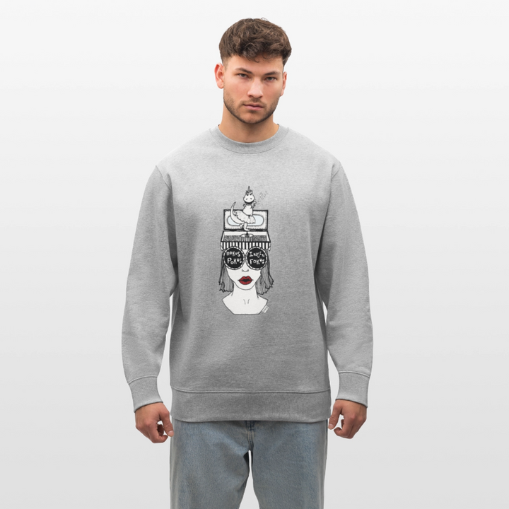 ADHD Hokus Pokus - Unisex Sweatshirt - grå meleret