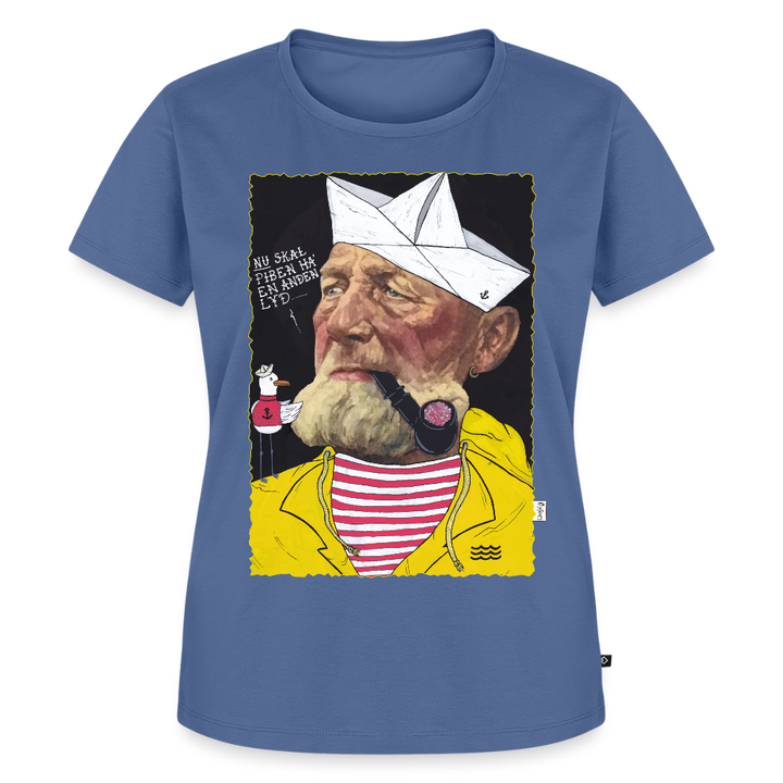 Styrmand Karlsen - Premium Dame T-shirt - dueblå