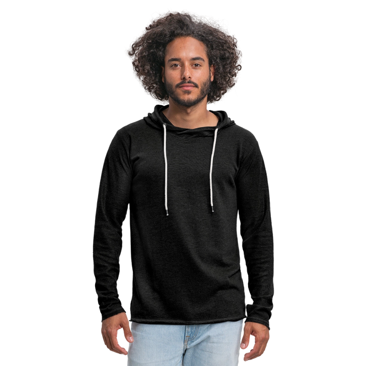 Hippie Hans - Let Unisex Hættetrøje - charcoal