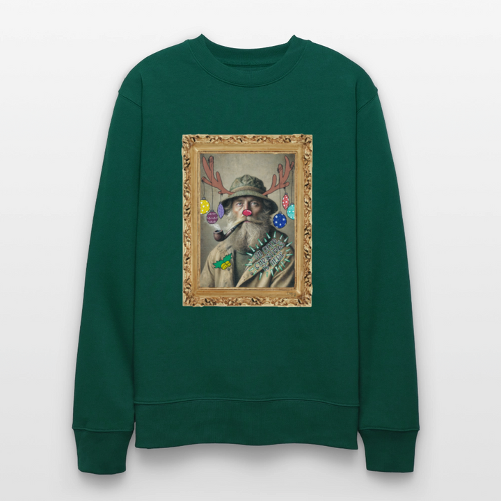 Rudolf Hjort - Kraftig Unisex Sweatshirt - skovgrøn