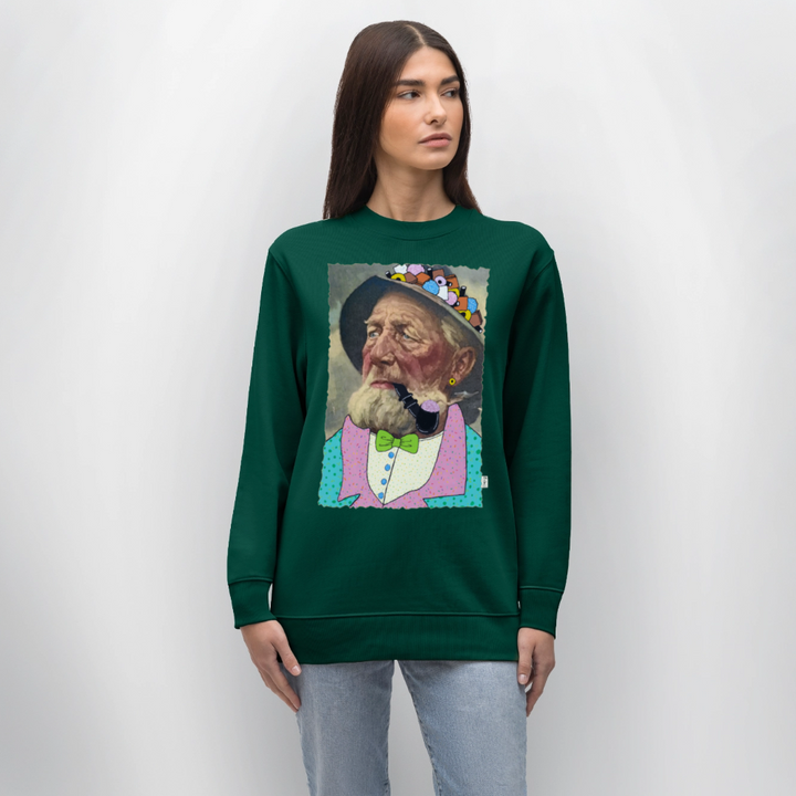 Krymmel Kaj - Kraftig Unisex Sweatshirt - skovgrøn