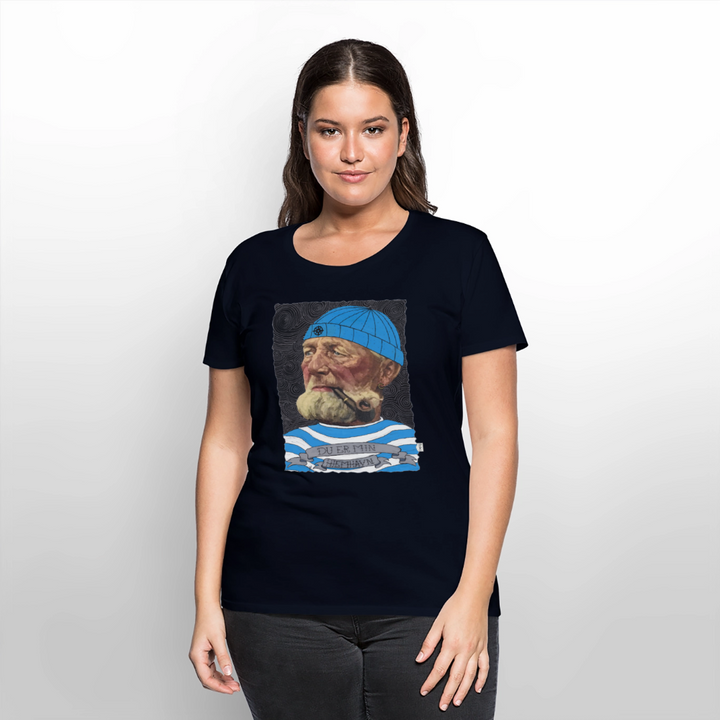 Poul Sømand - Premium Dame T-shirt - navy