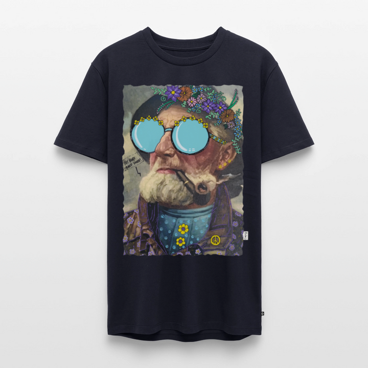 Hippie Hans - Premium Herre T-shirt - navy