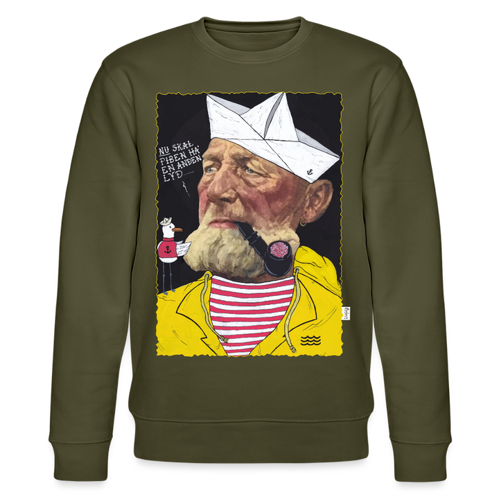 Styrmand Karlsen - Kraftig Unisex Sweatshirt - khaki