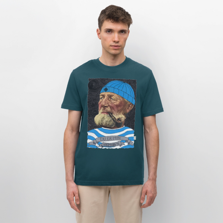 Poul Sømand - Unisex T-shirt - mørk petrol