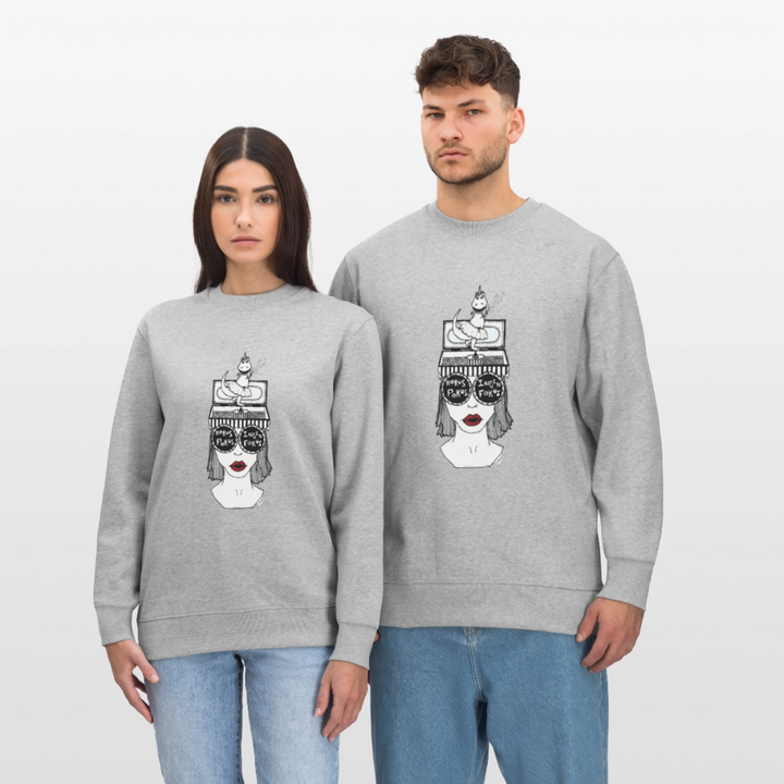 ADHD Hokus Pokus - Unisex Sweatshirt - grå meleret