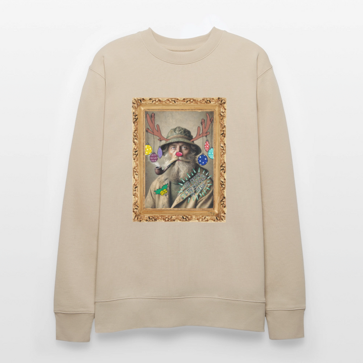Rudolf Hjort - Kraftig Unisex Sweatshirt - beige