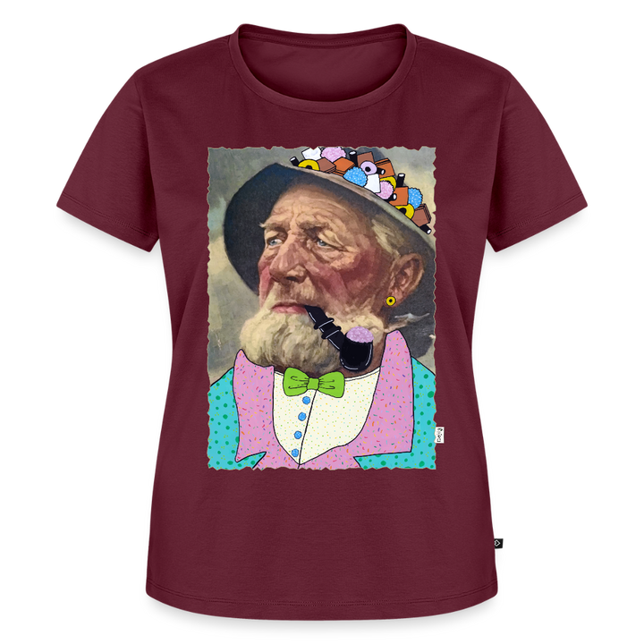 Krymmel Kaj - Premium Dame T-shirt - vinrød