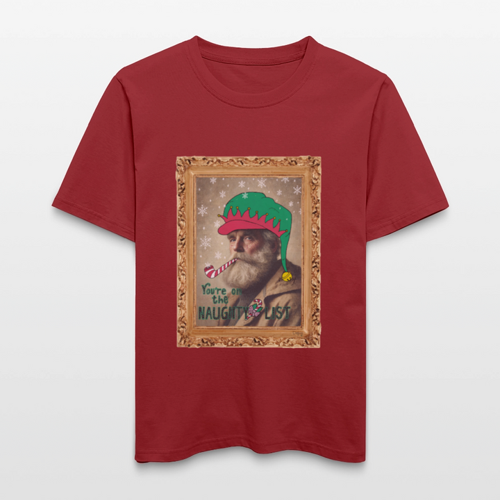 Fusentast - Unisex T-shirt - jordrød