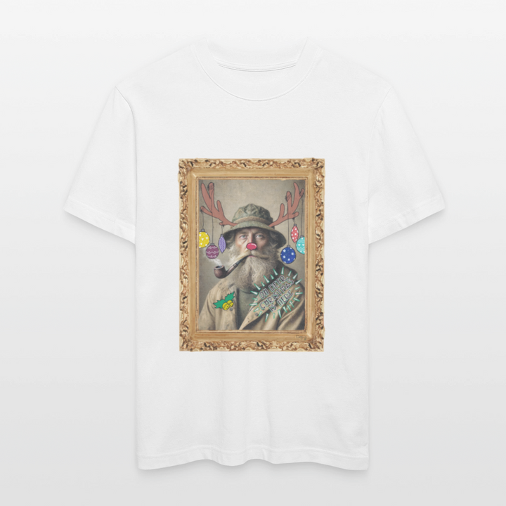 Rudolf Hjort - Unisex T-shirt - hvid