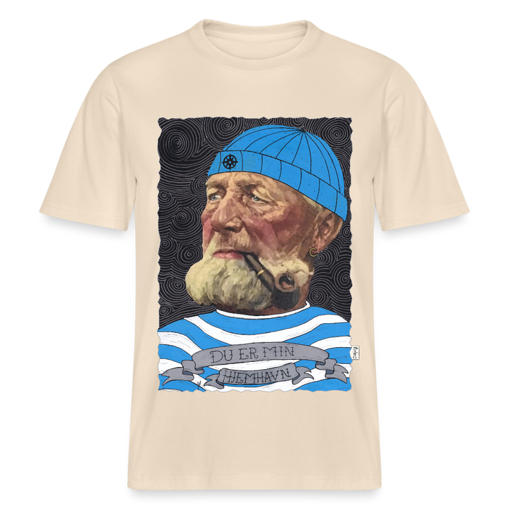 Poul Sømand - Unisex T-shirt - hvid grå