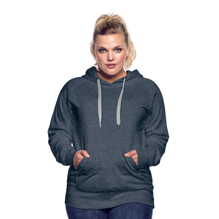 Krymmel Kaj - Dame Hættetrøje - jeansblå