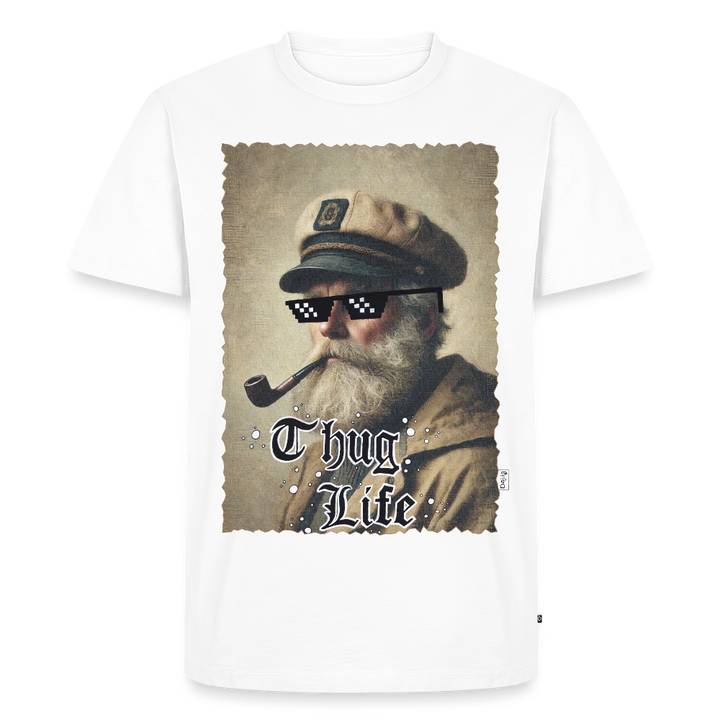 Leif Lurendrejer - Premium Herre T-shirt - hvid