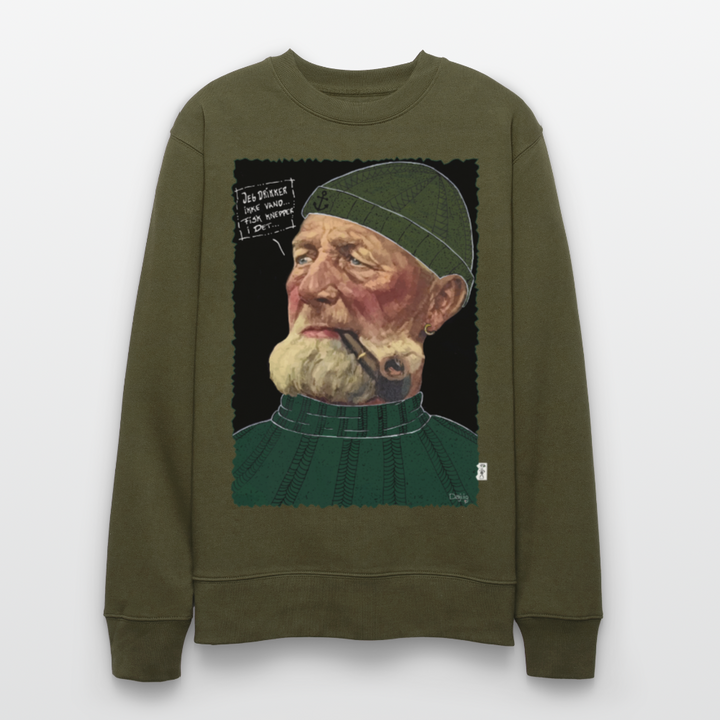 Anker Bådsmand - Kraftig Unisex Sweatshirt - khaki
