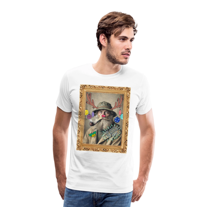 Rudolf Hjort - Premium Herre T-shirt - hvid