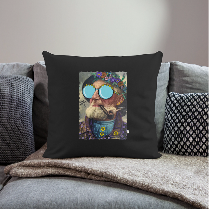 Hippie Hans - Sofapude betræk - sort