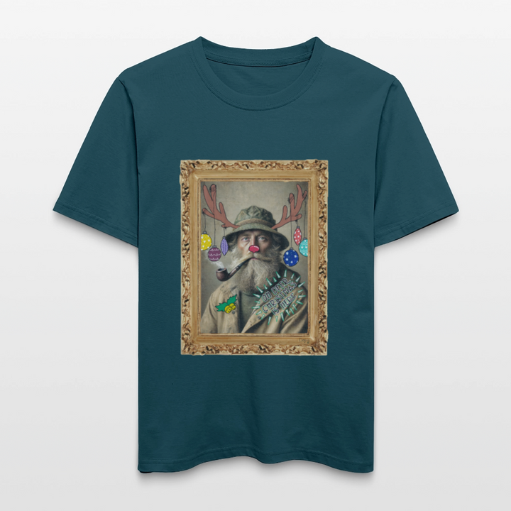 Rudolf Hjort - Unisex T-shirt - mørk petrol
